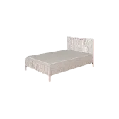 BAUHAUS 4 (спальня) Кровать (1200) Бодега Светлый