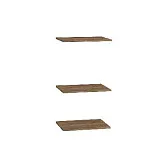 Nature 72 (прихожая) Полки Дуб табачный Craft