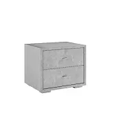 Тумба прикроватная интерьерная светло-серый