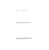 Sherlock 72 (прихожая) Полки Ясень Анкор светлый
