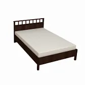 Sherlock 48 (спальня) Кровать Люкс (1400) Орех шоколадный