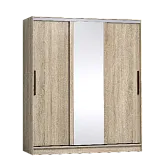 Strike 1800 Шкаф-купе зеркало/лдсп Дуб Сонома