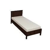 Sherlock 45 (спальня) Кровать (900) Орех шоколадный
