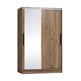 Strike 1350 Шкаф-купе зеркало/лдсп Дуб табачный Craft