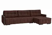 Диван Линкольн (ДУ) 4 кат. Modus 07 (темно-коричневый велюр)
