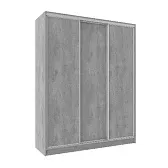 Шкаф-купе 1800 Домашний лдсп/лдсп Atelier светлый