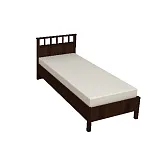 Sherlock 50 (спальня) Кровать Люкс (900) Орех шоколадный