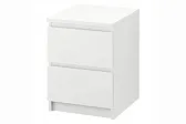 Комод "Твист" 2 ящика Белый