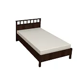 Sherlock 49 (спальня) Кровать Люкс (1200) Орех шоколадный