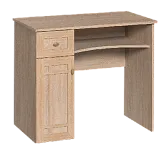 Sherlock 53 (спальня) Стол туалетный Дуб Сонома