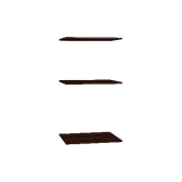 Sherlock 72 (прихожая) Полки Орех шоколадный