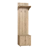 Sherlock 74 (прихожая) Вешалка Дуб Сонома