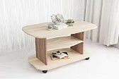 Журнальный стол Консул-2 ясень шимо/дуб сонома