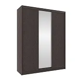 Шкаф-купе 1800 Домашний зеркало/лдсп Венге