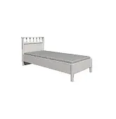 Sherlock 50 (спальня) Кровать Люкс (900) Ясень Анкор светлый